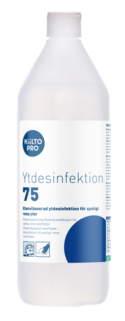 Ytdesinfektion Kiilto Pro 75 1L